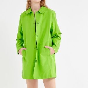 UO Lorelai Button-Front Mac Jacket